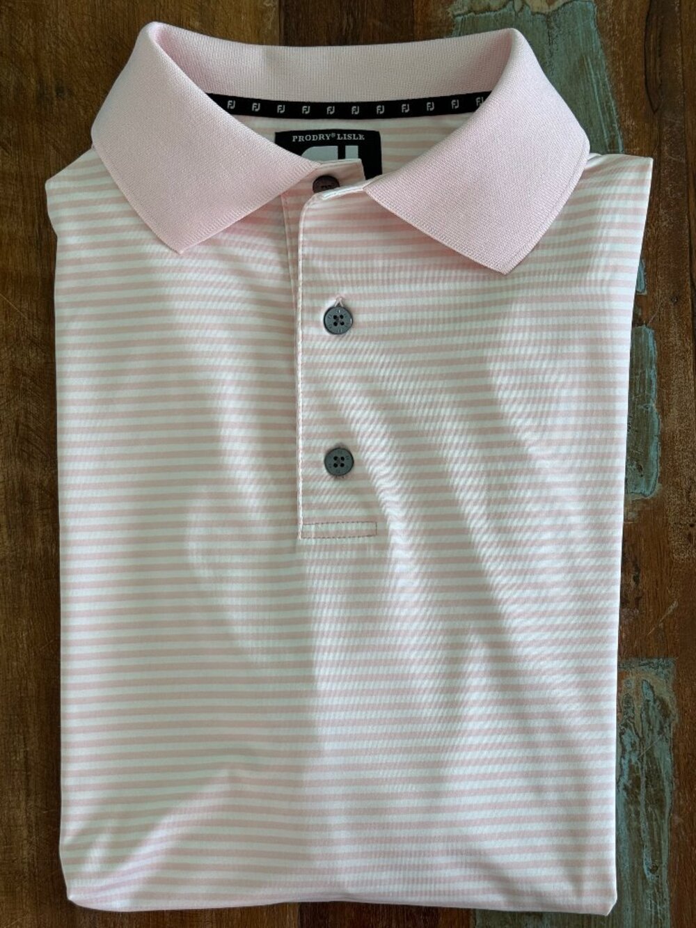 FootJoy ProDry Lisle Performance Golf Polo Shirt Size Small